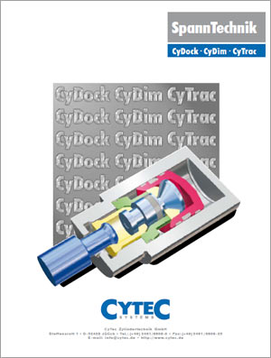 Cytec Clamping and Locking Technology with CyTab, CyDock, CyDim and CyTrac
